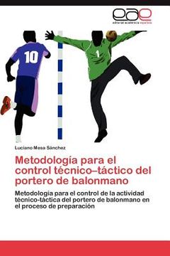 portada metodolog a para el control t cnico-t ctico del portero de balonmano