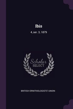 portada Ibis: 4, ser. 3, 1879 (en Inglés)