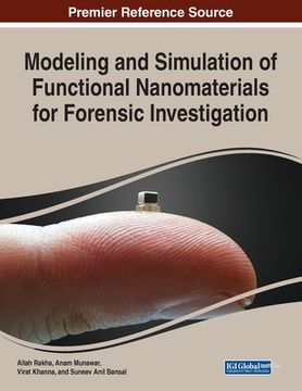 portada Modeling and Simulation of Functional Nanomaterials for Forensic Investigation (en Inglés)