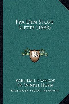 portada Fra Den Store Slette (1888) (en Danés)