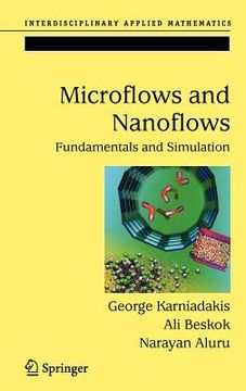 portada microflows and nanoflows: fundamentals and simulation (en Inglés)