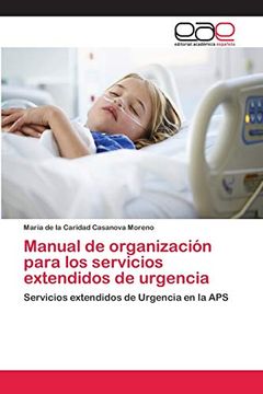 portada Manual de Organización Para los Servicios Extendidos de Urgencia