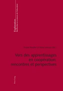 portada Vers Des Apprentissages En Coopération: Rencontres Et Perspectives (in French)