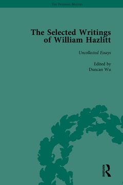 portada The Selected Writings of William Hazlitt vol 9 (en Inglés)