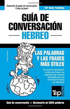 portada Guía de Conversación Español-Hebreo y Vocabulario Temático de 3000 Palabras