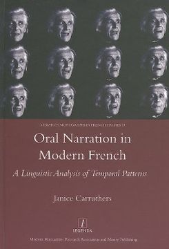 portada Oral Narration in Modern French: A Linguistics Analysis of Temporal Patterns (en Inglés)