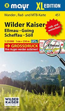 portada Mayr Wanderkarte Wilder Kaiser - Ellmau - Going - Scheffau - Söll xl 1: 25. 000 (en Alemán)