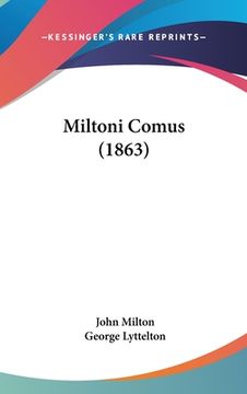 portada Miltoni Comus (1863) (en Latin)
