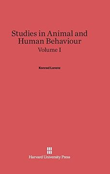 portada Studies in Animal and Human Behaviour, Volume i 