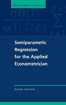 portada Semiparametric Regression for the Applied Econometrician Hardback (Themes in Modern Econometrics) (en Inglés)