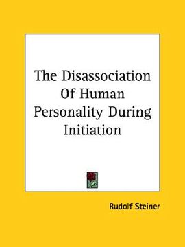portada the disassociation of human personality during initiation