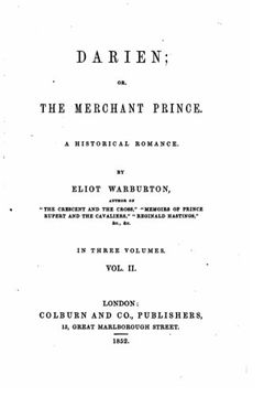 portada Darien, Or, The Merchant Prince. A Historical Romance - Vol. II