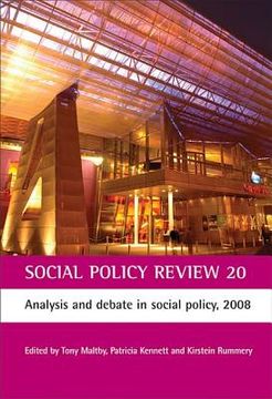 portada social policy review 20: analysis and debate in social policy, 2008 (en Inglés)