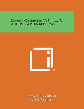 portada Dance Observer, V15, No. 7, August-September, 1948 (in English)