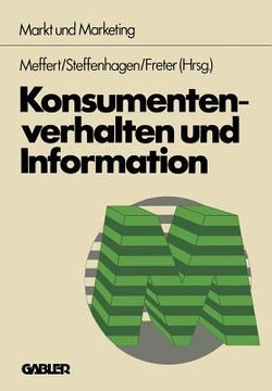 portada Konsumentenverhalten Und Information (en Alemán)