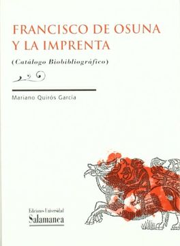 portada Francisco de Osuna y la Imprenta (Catálogo Biobibliográfico)