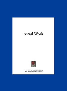 portada astral work (en Inglés)