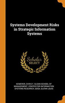 portada Systems Development Risks in Strategic Information Systems (in English)