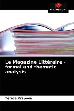 portada Le Magazine Littéraire - formal and thematic analysis (in English)