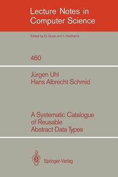 portada a systematic catalogue of reusable abstract data types