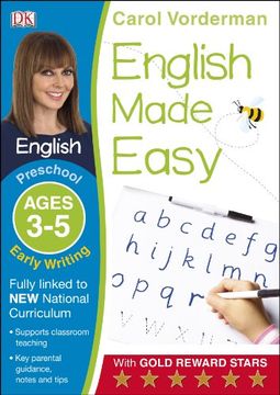 portada English Made Easy Early Writing Preschool Ages 3-5ages 3-5 Preschool (Carol Vorderman's English Made Easy)