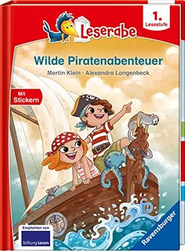 portada Wilde Piratenabenteuer - Leserabe ab 1. Klasse - Erstlesebuch für Kinder ab 6 Jahren (Leserabe - 1. Lesestufe) (en Alemán)