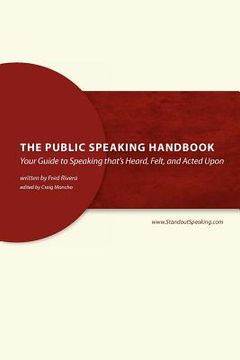 portada the public speaking handbook (in English)