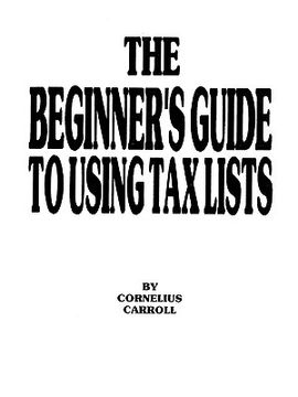 portada beginners guide to lists (en Inglés)