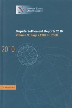 portada dispute settlement reports 2010