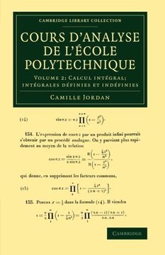 portada Cours D'analyse de L'ecole Polytechnique: Volume 2 (Cambridge Library Collection - Mathematics) (en Francés)