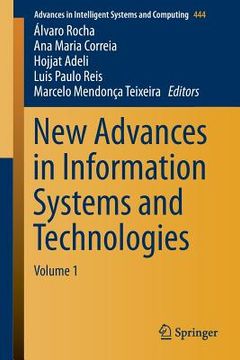 portada New Advances in Information Systems and Technologies (en Inglés)