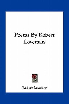 portada poems by robert loveman (in English)