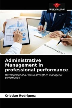 portada Administrative Management in professional performance (in English)