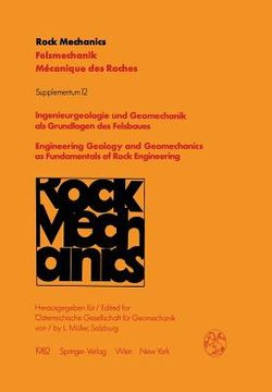 portada Ingenieurgeologie Und Geomechanik ALS Grundlagen Des Felsbaues / Engineering Geology and Geomechanics as Fundamentals of Rock Engineering: Vorträge De (in German)