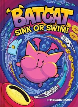 portada Sink or Swim! (Batcat Book #2): A Graphic Novel (en Inglés)