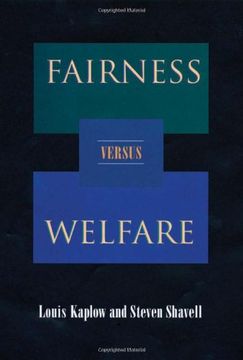 Fairness Versus Welfare (en Inglés)