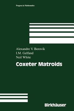 portada coxeter matroids (in English)