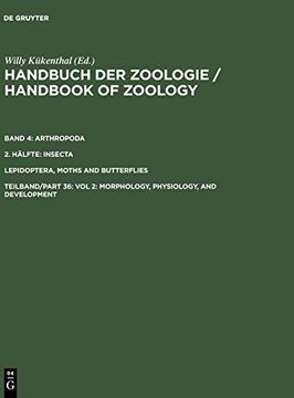 portada Handbuch der Zoologie (en Inglés)
