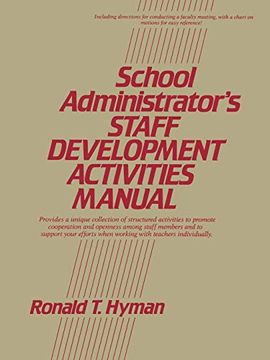 portada School Administrator's Staff Development Activities Manual (en Inglés)