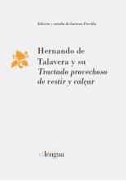 portada Hernando de Talavera y su Tractado Provechoso de Vestir y Calçar (in Spanish)