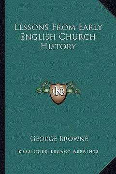 portada lessons from early english church history (in English)