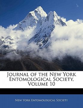 portada journal of the new york entomological society, volume 10 (en Inglés)