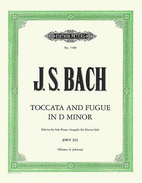 portada Toccata and Fugue in D Minor Bwv 565 (Arranged for Piano): Sheet (en Inglés)