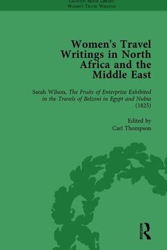portada Women's Travel Writings in North Africa and the Middle East, Part I Vol 1 (en Inglés)