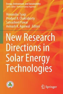 portada New Research Directions in Solar Energy Technologies