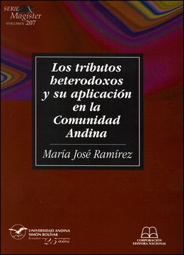 portada Los tributos heterodoxos y su aplicación en la Comunidad Andina