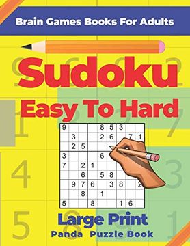 portada Brain Games Book for Adults - Sudoku Easy to Hard: 200 Mind Teaser Puzzles (en Inglés)