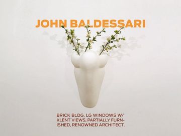 portada John Baldessari: Brick Bldg, lg Windows w 