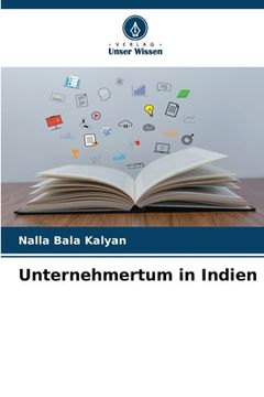 portada Unternehmertum in Indien (en Alemán)