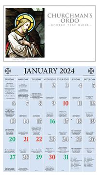 portada 2024 Churchman's Ordo Kalendar (en Inglés)
